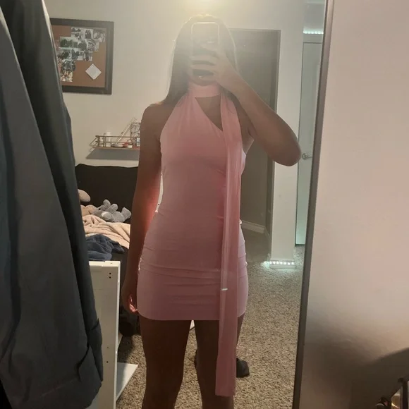 hello molly one shoulder pink dress In These Moments One Shoulder Maxi Dress Pink Size XL from Hello Molly